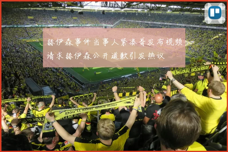 赫伊森事件当事人紧凑哥发布视频请求赫伊森公开道歉引发热议